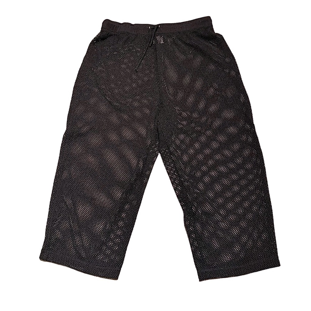 Westbound Beach Black Fishnet Wide Leg
Cover Up Pants